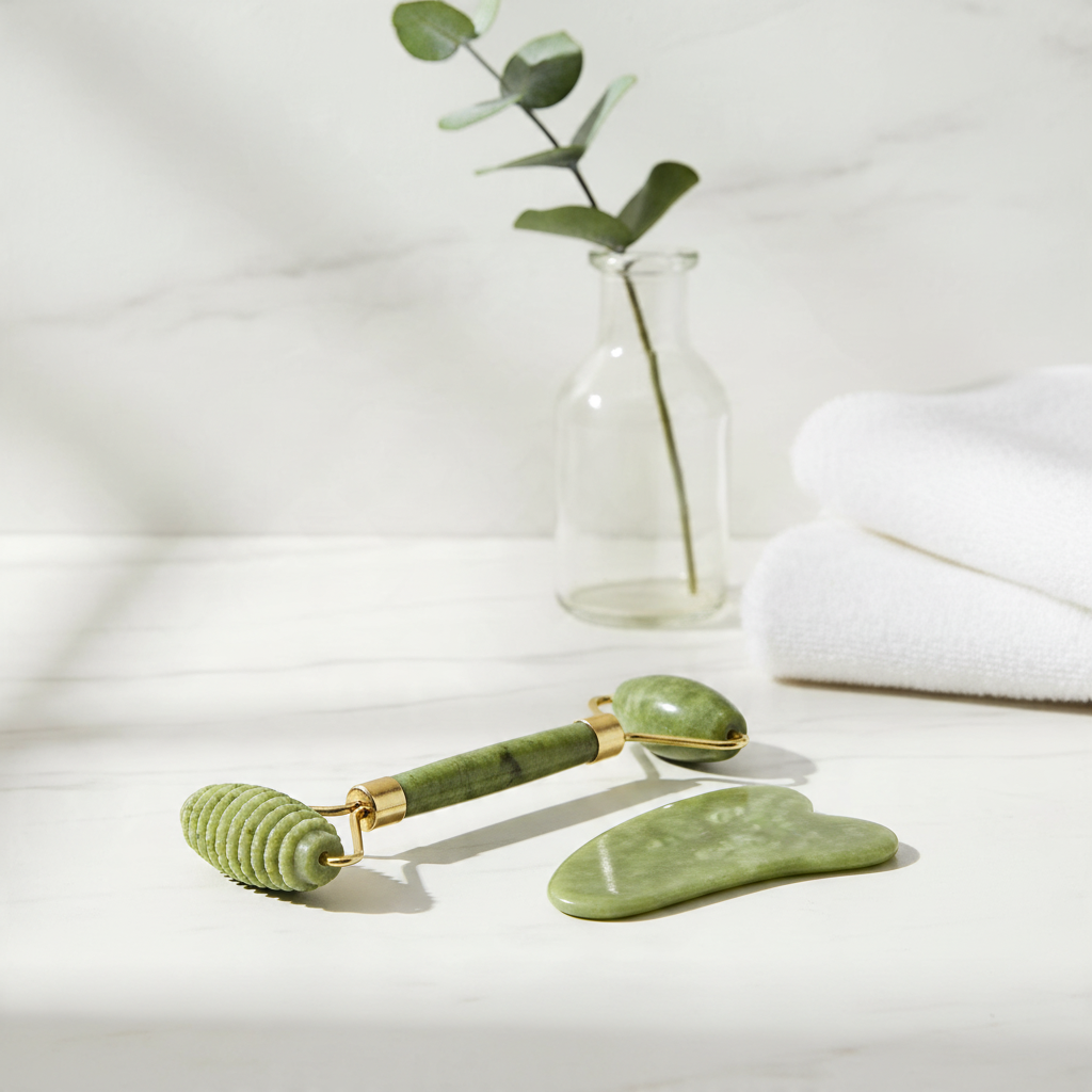 The verdespas™ Signature Jade Facial Sculpting Set